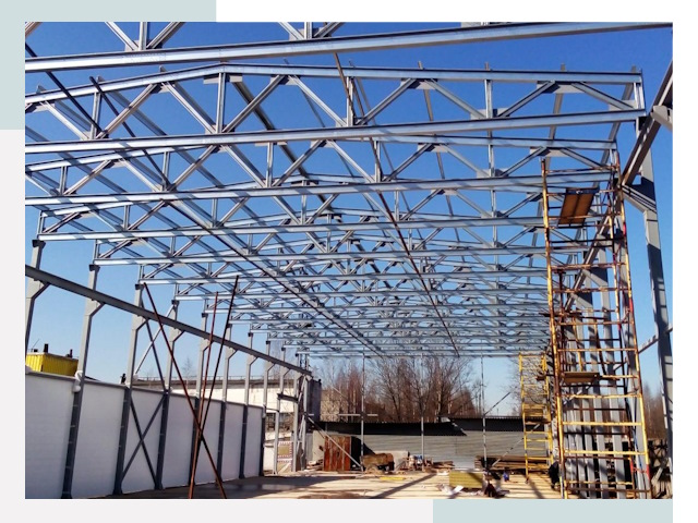 Строительство цехов в Белая Калитва от 622 руб. под ключ