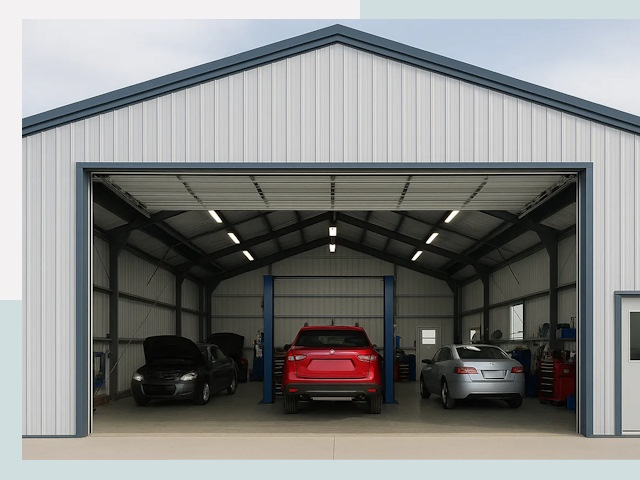 Ангары из сэндвич панелей от 622 руб. в Белая Калитва