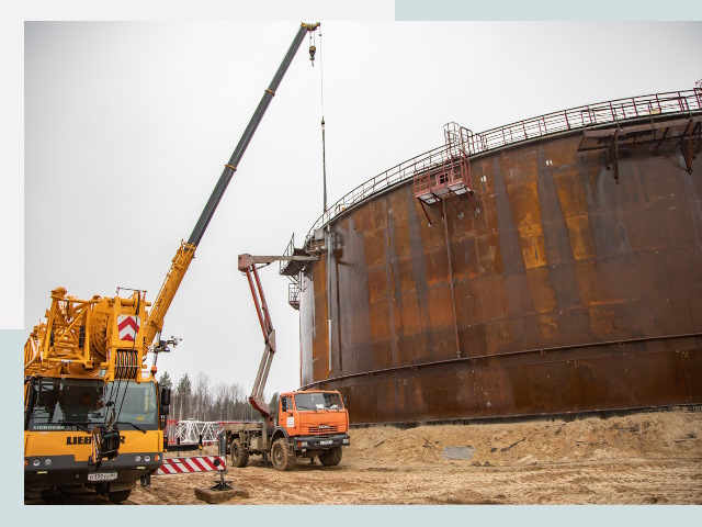 Монтаж резервуаров в Белой Калитве от 622 руб. за м³