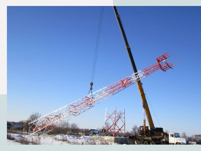 Строительство башен связи в Белой Калитве от 622 руб.