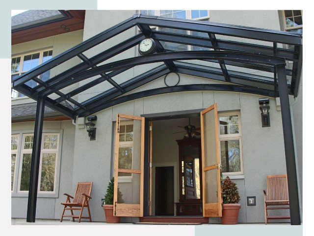 Козырьки металлические в Белой Калитве