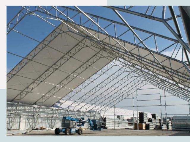 Каркасно-тентовые сооружения от СтальСтрой-Бкл по цене 622 руб.