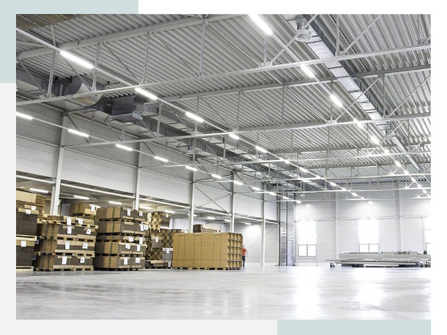 Освещение ангаров в Белой Калитве