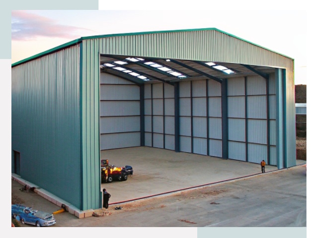 Строительство ангаров в Белой Калитве